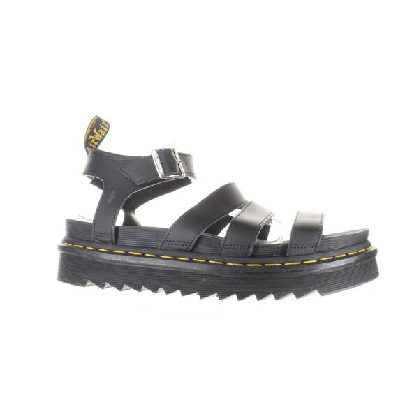 Dr. Martens Shoes - Dr. Martens Womens Blaire Black Ankle Strap Sandals Size 11 Medium (B, M)